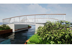 Aanleg nieuwe brug in Venpad in Sint Pancras vergroot doorvaarbaarheid gemeente
