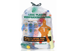 Steeds meer afhaalpunten plastic afvalzakken in Langedijk
