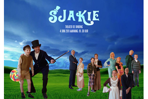 SJAKIE- de musical op zaterdagavond 4 en zondagmiddag 5 juni in theater de Binding