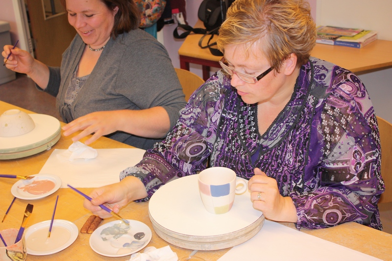 Workshop voor medewerkers Speelotheek Hakkepuf bij Atelier 6