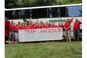 Team Langedijk voldaan over de finish