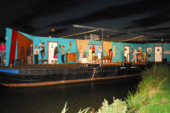 Gondelvaart in Koedijk