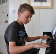 Michael de Boer uit Sint Pancras doet mee aan compositiewedstrijd (foto website jongnbe.nl)