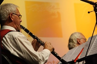 Gerard Krijgsman al 60 jaar bij Harmonie Excelsior (foto’s M. Rintel)