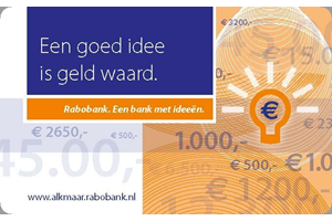 Coöperatief dividend Rabobank Alkmaar e.o.: Als u een goed doel heeft, zorgen wij voor de middelen