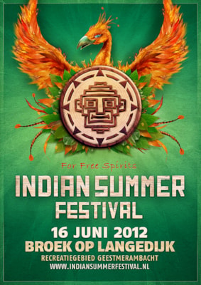 Prachtige line-up Indian Summer Festival 2012