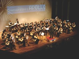 Fanfarekorps geef concert in theater de Binding op 14 april