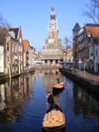 Museum BroekerVeiling aanwezing op de kaasmarkt in Alkmaar