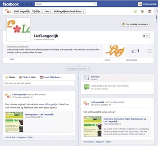 LiefLangedijk nu ook op facebook!