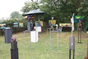 De jaarlijkse ambachtkunstmarkt op 3 juni a.s. (foto 2011)