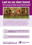 Laat uw mening horen en stem via www.sportsl.nl
