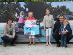 Ruth Spijker 1e prijswinnaar bij zwembad de Bever