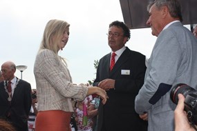 Ontmoeting met de heer Schram