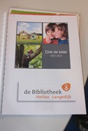 Aanbod van programma’s vanuit de bibliotheek aan de basisscholen