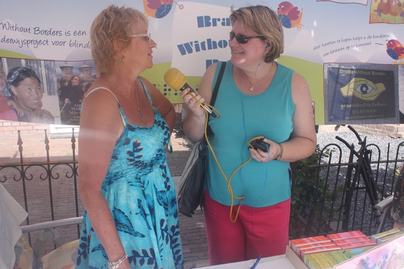 Interview met Marja Wijn over goede doel Braille without borders
