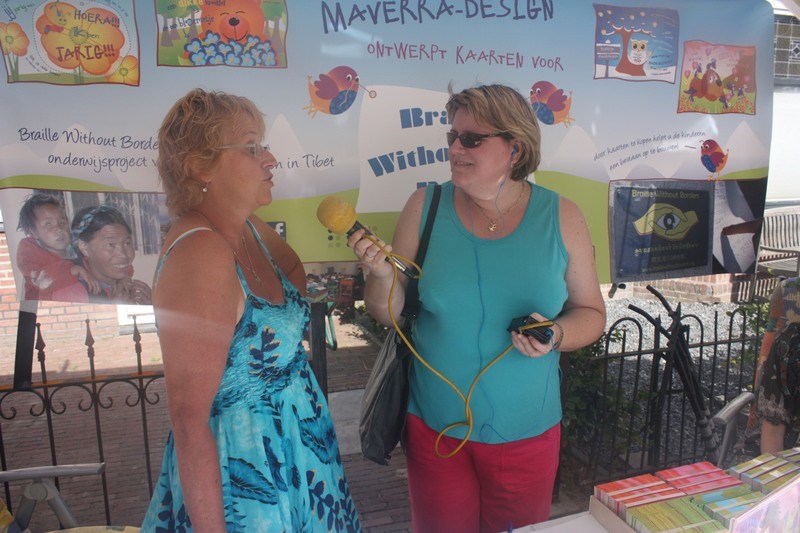 Interview met Marja Wijn over goede doel Braille without borders