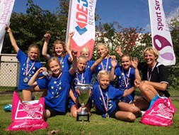 De winnaar van de categorie Kids: de Superstars.