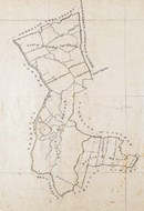 Oude kaart van Koedijk (foto www.koedijk.org)