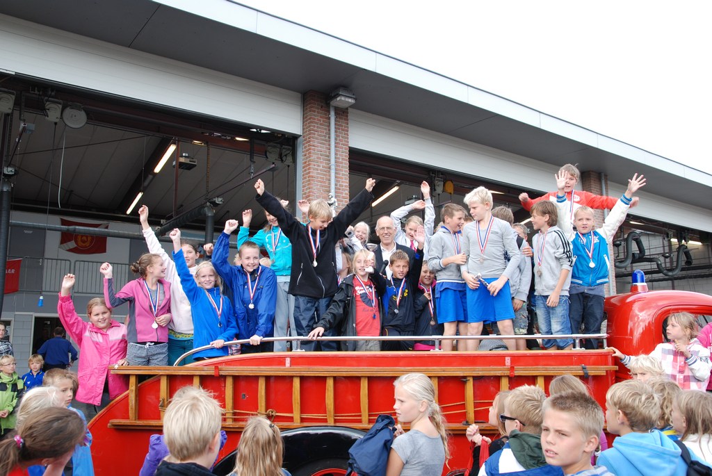 De J.D. van Arkelschool wint Schoolspuitwedstrijden 2012