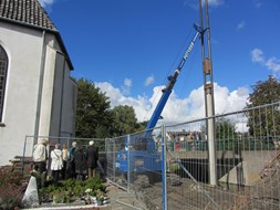Eerste paal nieuwbouw Kooger Kerk geslagen