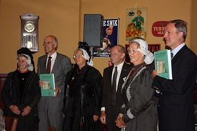 De eerste exemplaren van het boek