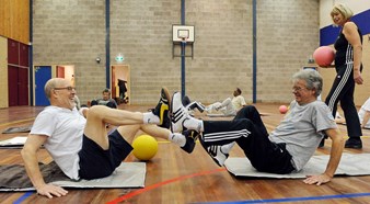 Aandacht voor bewegen met chronische aandoeningen (foto Sportservice Noord-Holland)