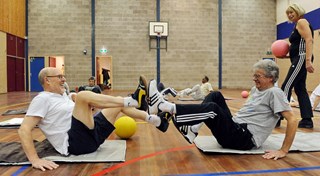 Aandacht voor bewegen met chronische aandoeningen (foto Sportservice Noord-Holland)