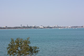 uitzicht op Darwin