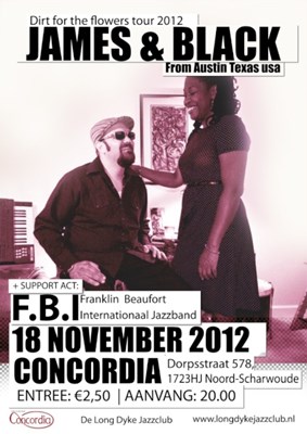 Bella Black & Bruce James in Concordia op 18 november