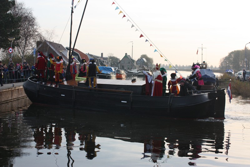 Aankomst van Sinterklaas in Langedijk 2012