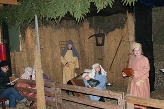 Kerstspel bij kinderboerderij Jong Leven op Tweede Kerstdag 