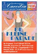 Musicalafdeling Caecilia speelt ’De Kleine Parade’