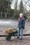 Vrijwilligers actief bij kinderboerderij Jong Leven tijdens NL Doet