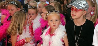 Glitter & Glamour Kinderparty in Broek op Langedijk (foto www.oabol.nl)