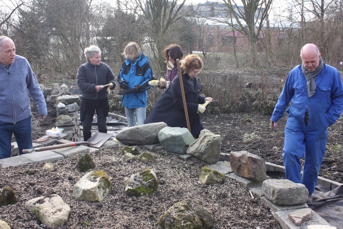 Opening nieuwe rotstuin en open dag Hortus Alkmaar