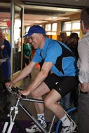 Burgemeester Cornelisse in actie voor Team Maaike