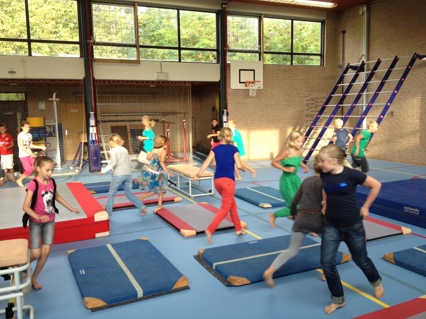 Sportinstuif in de meivakantie