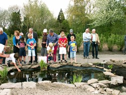 Nieuwe rotstuin in Hortus Alkmaar