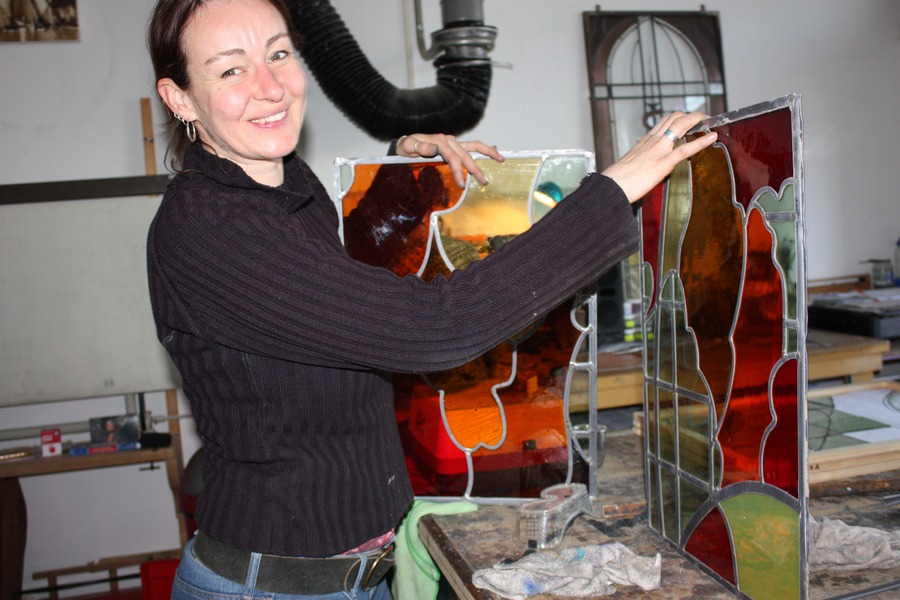 Open Dag Glasatelier Lichtraamwerk en Meubelmakerij Kruithof