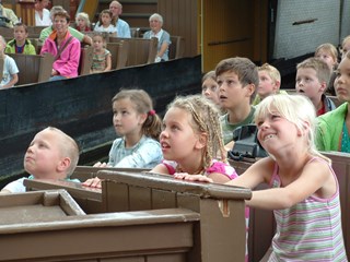 Kindermiddag in Museum BroekerVeiling