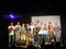 Alle sporters op het podium