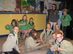 Scouting Langedijk doet mee aan sportinstuif