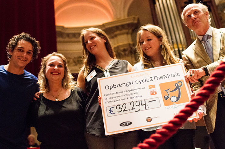 Spinningmarathon voor Stichting A.L.S. groot succes