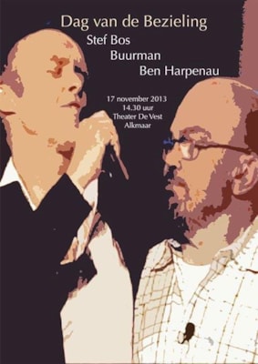 Concert met Ben Harpenau, Stef Bos en Buurman in Theater de Vest op Dag van de bezieling