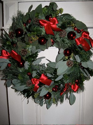 Kerstworkshops bij Hortus Alkmaar (kerstkrans maken)