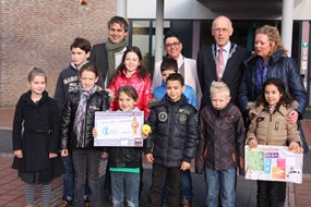 Het ontbijt is klaar terug naar school