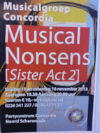 Poster Musical Nonsens (Sister Act2)