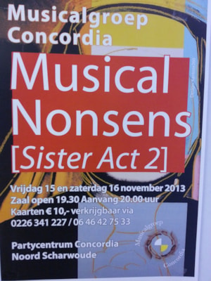 Poster Musical Nonsens (Sister Act2)