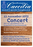 Musical/Operette Caecilia geeft concert in Kooger Kerk 
