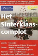 Het Sinterklaascomplot op 24 en 30 november in Concordia